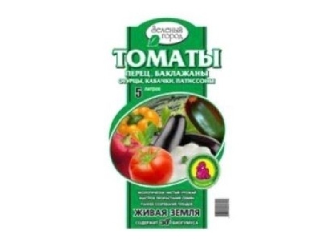 Почвогрунт БиоТек на основе биогумуса Томаты, перец, баклажан 5 л.